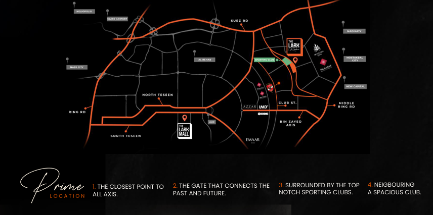 كمبوند ذا لارك ريزيدنس القاهرة الجديدة