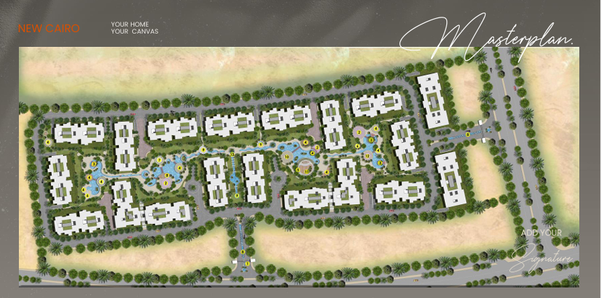 كمبوند ذا لارك ريزيدنس القاهرة الجديدة