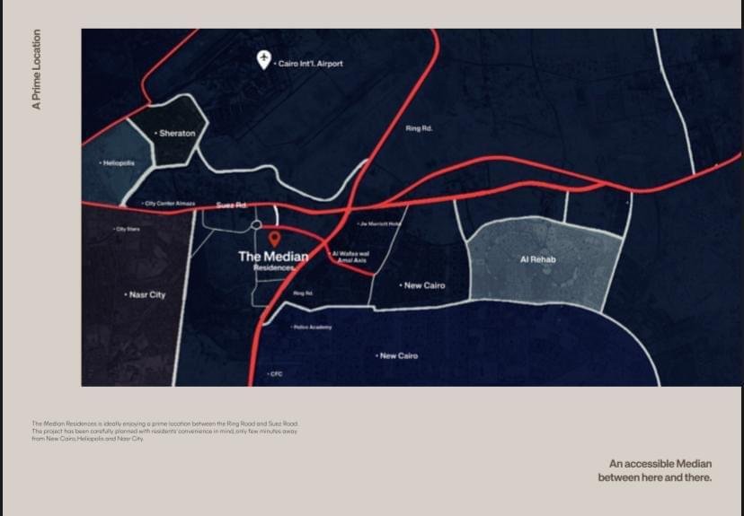 كمبوند The Median التجمع الأول