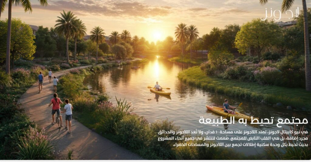 كمبوند لاجونز العاصمة الإدارية