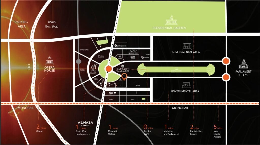 الاستثمار الإداري Okan 2 بالعاصمة الإدارية